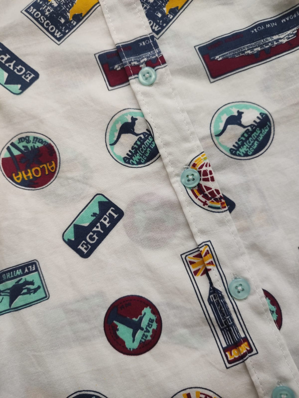Camisa de manga corta